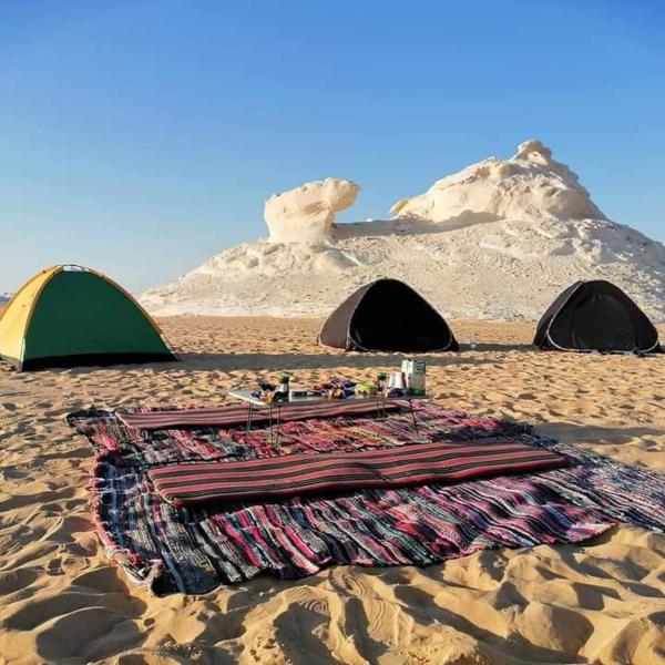 White desert Tent, Забронировать  Отели New Valley   с завтраком, Завтраки