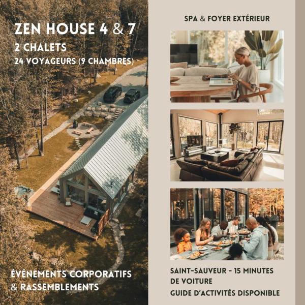 Two Zen Houses - Villas and Spas, Забронировать  Морин-Хайтс Квебек