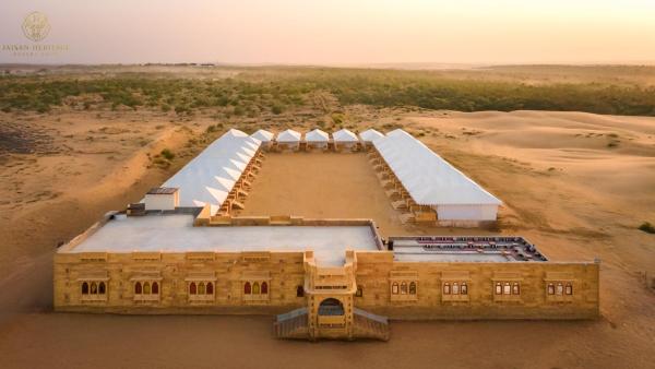 Jaisan Heritage Desert Camp, Забронировать  Отели Джайсалмер 4 звезды, 4*