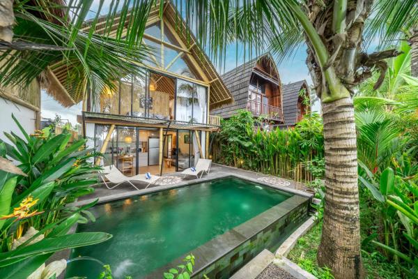 Green Harmony 1 - Romantic Ricefield Villa, Забронировать  Отели провинции Бали с парковкой, Парковка