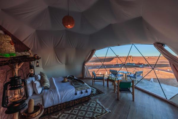 Merzouga Desert Dome camp Erg Chebbi, Забронировать  Мерзуга Эр-Рашидия