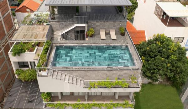 Mee Villa Modern 6BR Villa Rooftop Pool, Steambath& Elevator, Забронировать  Дананг Дананг муниципалитет
