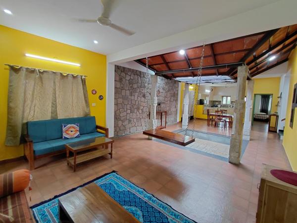 SHI\s Chettinad Courtyard Villa a 3BHK near Adiyogi, Забронировать  Аланьдурай штат Тамилнад