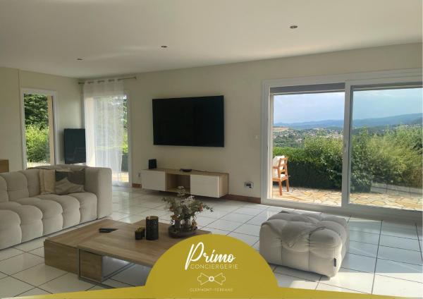 Crème Horizon - Villa by PRIM0 CONCIERGERIE, Забронировать  Шатель-Гийон Овернь-Рона-Альпы