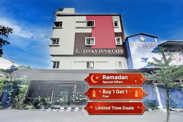 Hotel O Makassar near Mall Panakukang formerly Hotel Lucky Inn Makassar, Забронировать  Пачинонгонг провинция Южный Сулавеси