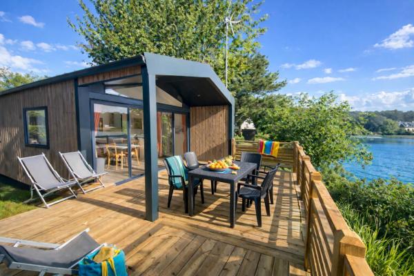 Mobil home Ty Brehat vue lac 2 chambres 4 personnes, Забронировать  Карнак Quiberon Bay