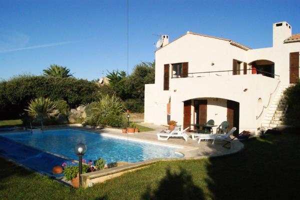 Villa-Sebode mit Pool, Strandnähe & Klimaanlage, Забронировать  Лумио Balagne