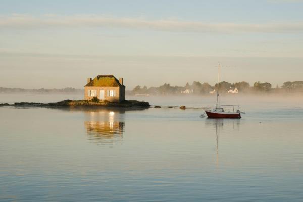 Saint Cado, appartement avec vue sur l\eau, Забронировать  Белз Morbihan, рядом с Сен-Каду