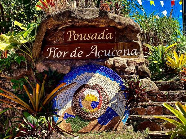 Pousada Flor de Açucena Igatu, Забронировать  Отели штата Баия с парковкой, Парковка