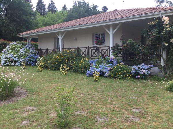 Villa avec grand jardin pour 6 personnes proche lac et océan, Забронировать  Мажк Landes