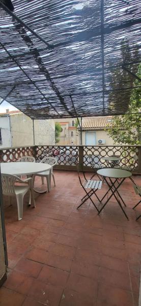 Chambre 1 - avec grande terrasse, Забронировать  Пор-ла-Нувель Корбьер