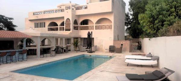 Plage Blue Lagoon - Villa with Pool & Ocean Access, Забронировать  Warang Сенегал