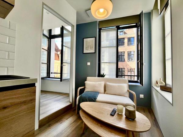 LILLEHOSTS 1, Vieux Lille, Newly renovated, Modern & Stylish apartment, perfectly located, Забронировать  Вьё-Лилль Лилль, рядом с Lille Conservatory