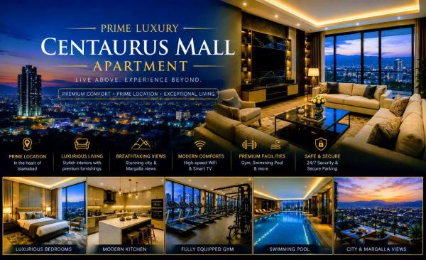 Centaurus Mall Private Luxury Apartments Islamabad, Забронировать  Отели Исламабада с бассейном, рядом с Торговый центр Centaurus, Бассейн