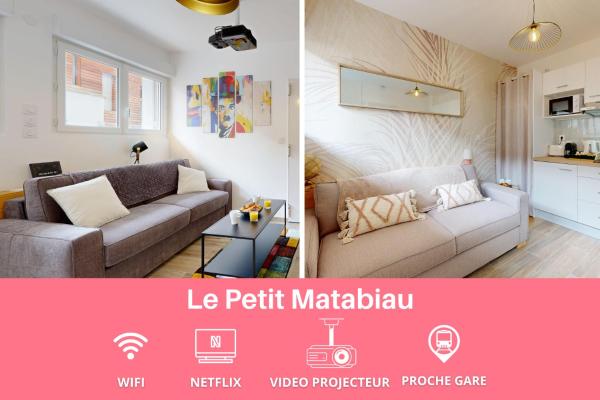 expat renting - Le Petit Matabiau - Netflix - Train station, Забронировать  Тулуза Верхняя Гаронна