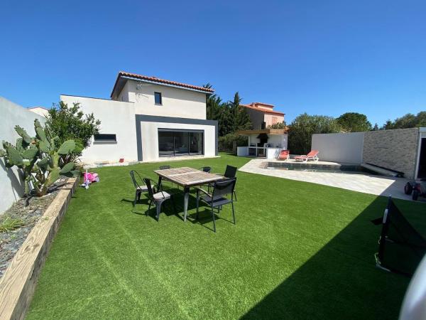 Villa piscine, 8personnes, clim, wifi, Забронировать  Бэкса 