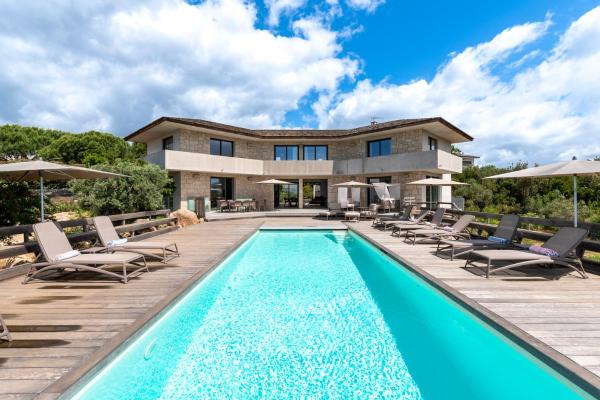 La Villa Ghijuvani - Piscine Privée avec Vue Mer, Забронировать  Пьяноттоли-Кальдарелло South Corsica