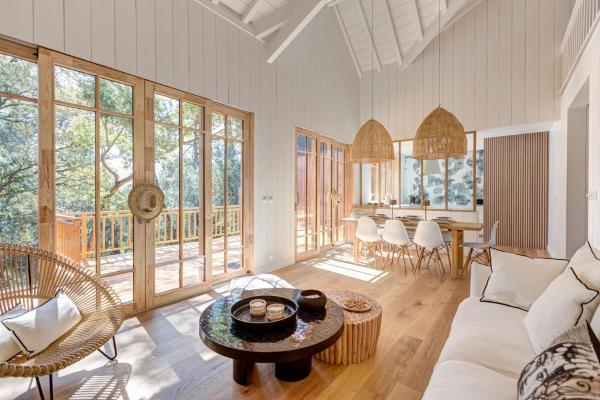 Villa de l\Herbe , Cap Ferret, Забронировать  Кап-Ферре Cap Ferret Peninsula