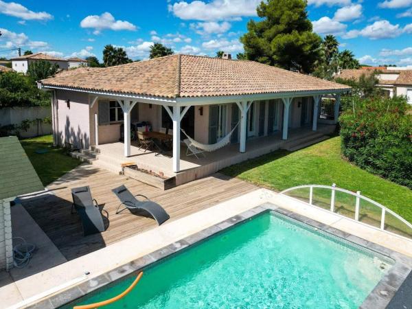 Villa spacieuse 6 pers, piscine privée et WiFi proche mer - FR-1-607-218, Забронировать  Кап-д'Агд Hérault