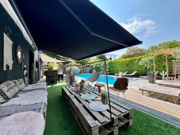 La Villa dElodibiZa, 45mn de Paris en train avec piscine, Забронировать  Écuelles Иль-де-Франс