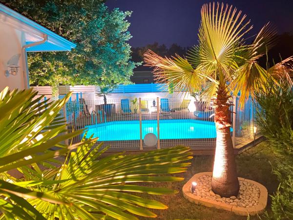 Villa Bassin d Arcachon 7pers piscine chauffée, Забронировать  Оданж Бассен-д'Аркашон