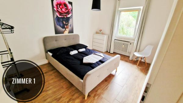 Appartement 4 Personen - Zimmer in Wohnung, zentral, ruhig, modern, Забронировать  Люббекке Teutoburg Forest