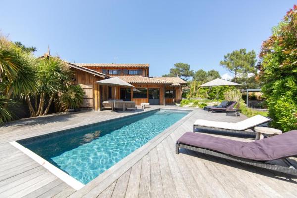 Villa Palombes au Cap Ferret charming villa with swimming pool, Забронировать  Кап-Ферре Cap Ferret Peninsula