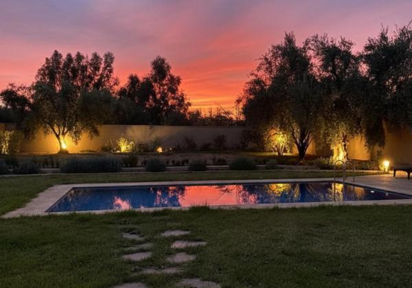 Oasis de Calme Villa Piscine Hammam & Vues Atlas, Забронировать  Oulad el Guern Марракеш-Тенсифт-Эль-Хауз