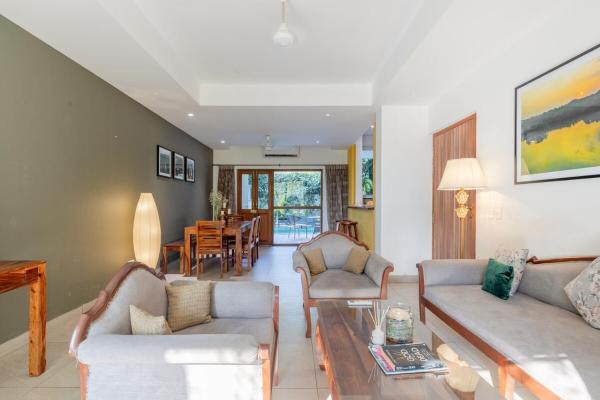 Premium 3BHK Villa with Private Pool and High-Speed Wi-Fi near Baga Beach, Забронировать  Арпора Северный Гоа