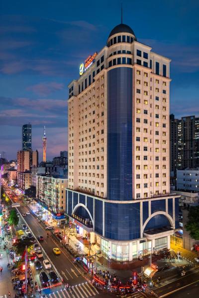 Ramada International Hotel Jiangnanxi Metro Station Branch, Забронировать  Отели Гуанчжоу с парковкой, Парковка
