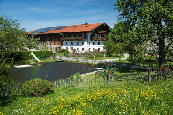 Seimehof Urlaub auf dem Bauernhof, Забронировать  Отели Бернау-ам-Кимзе с бассейном, Бассейн