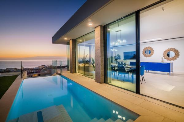 LUX NEW Villa C with priv heated pool, ocean view, Забронировать  Адехе 