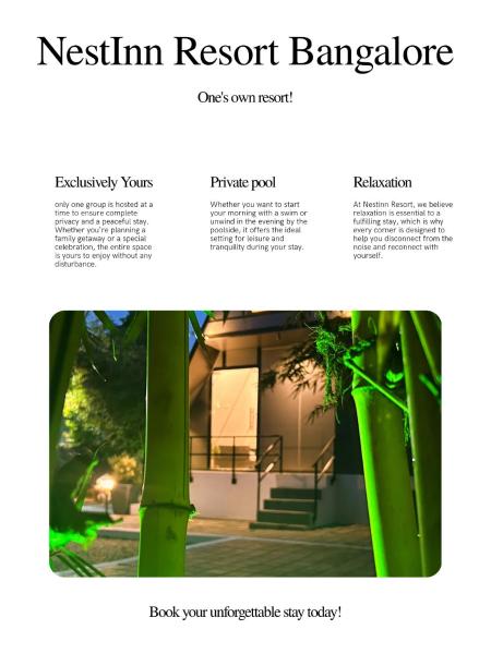 NestInn Resort Bangalore, Забронировать  Отели штата Карнатаки с парковкой, Парковка