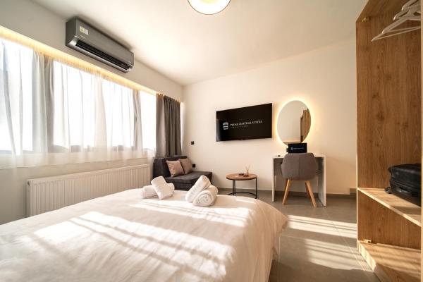 Prime Central Suites, Забронировать  Отели Салоников с парковкой, рядом с Порт - Пассажирский терминал, Парковка