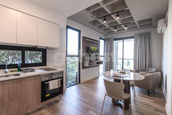 Cozy 1 BR apt in Villa Morra near Shop Mcal Lopez, Забронировать  Асунсьон Парагвай
