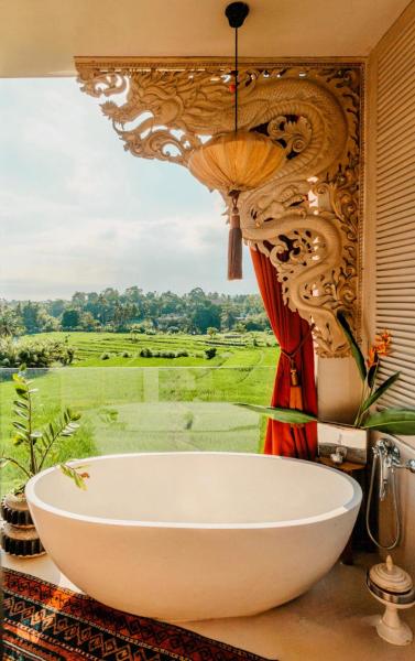 Theatrical 4bd Villa Escapades with epic Rice Terraces Panoramas, Забронировать  Чемаги провинция Бали