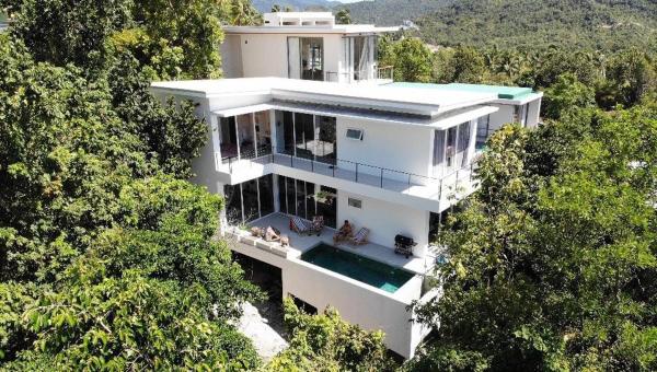 NEW! Sunset & Seaview 4BR 5BA Pool Villa, Забронировать  Ko Ma Ко-Панган