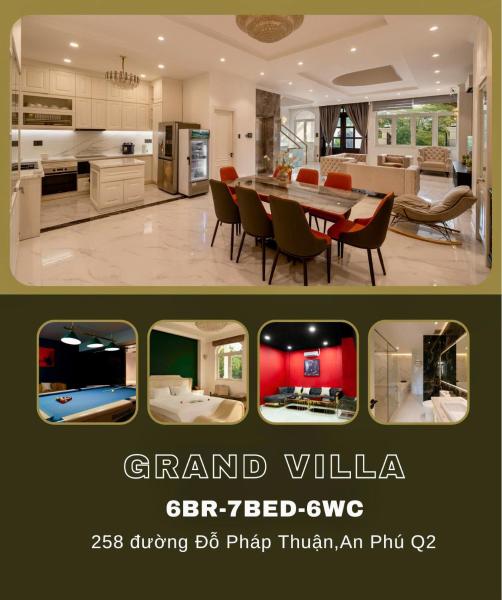 Grand Villa 6 Bedrooms, Забронировать  Отели Хошимина с бассейном, Бассейн