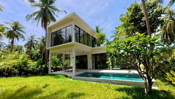 Four Moons Villa - Elegant 2BR - Private Pool - Hin Kong Beach, Забронировать  Вок-Тум Ко-Панган