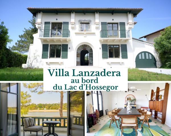 Villa Art Deco luxe vue imprenable sur la lac d Hossegor Clim, Забронировать  Осгор Côte landaise