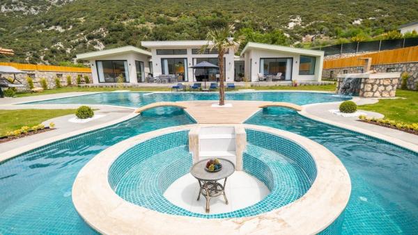 3 bedroom Luxury Villa in Saribelen, Забронировать  Калкан Средиземноморский регион