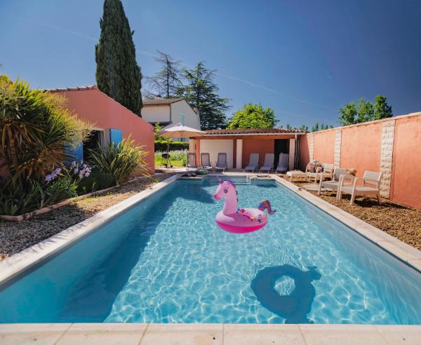 Villa provençale avec piscine privée et jardin ensoleillé, Забронировать  Моллежес Буш-дю-Рон