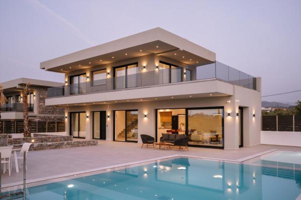 Villa Evi & Villa Eugenia - 3BD Luxury Villas by Temma Villas, Забронировать  Херсониссос Центральный Крит