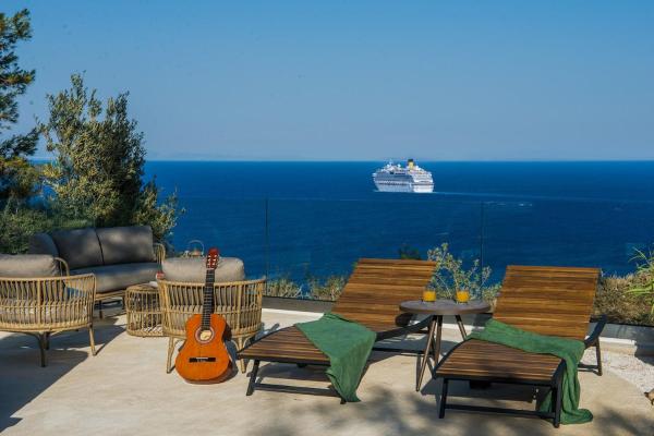 Iris Villa Zante incredible view of the Ionian Sea, Забронировать  Акротири Закинф