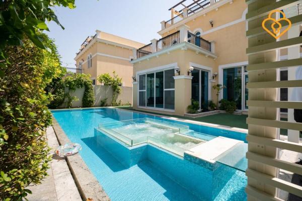 keysplease 4 BR Villa private pool, Jumeirah Park, Забронировать  Джумейра Дубай