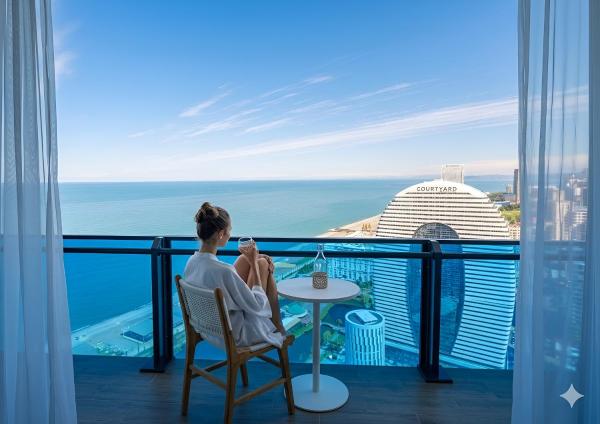 Batumi Sea Line Aparthotels, Забронировать  Батуми Аджария