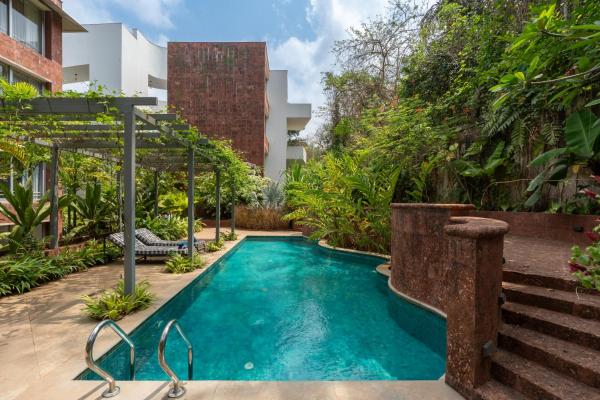 El Rosario 2BHK Apartments-Near Candolim-Common pool-Wifi-24 hour Security & 5 mins Drive to Casino, Забронировать  Верем Северный Гоа