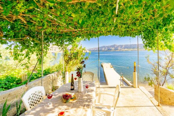 Bepic Quiet location on a beautiful bay, Забронировать  Метайна Остров Паг, рядом с Пляж Попадьич