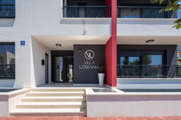 Villa Loriana Apartments, Забронировать Апартаменты/квартира Отели Макарска с парковкой, Парковка