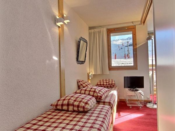 Studio rénové 4 pers, pied des pistes - FR-1-455-119
